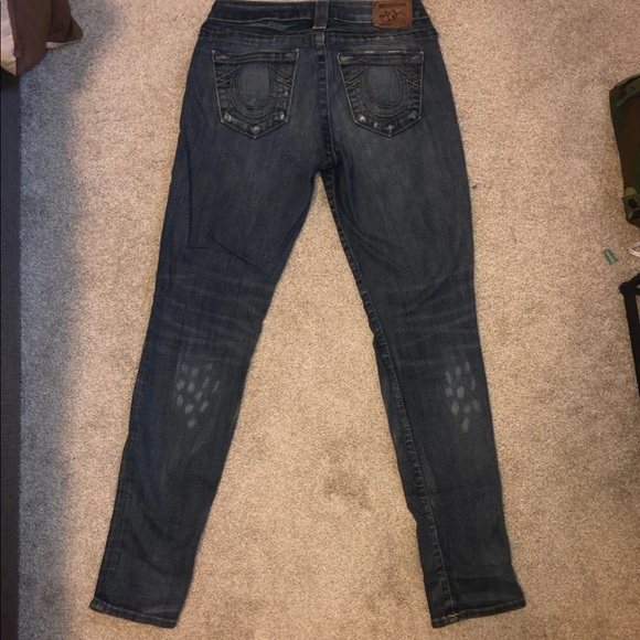 True religion distressed jeans - Picture 4 of 5